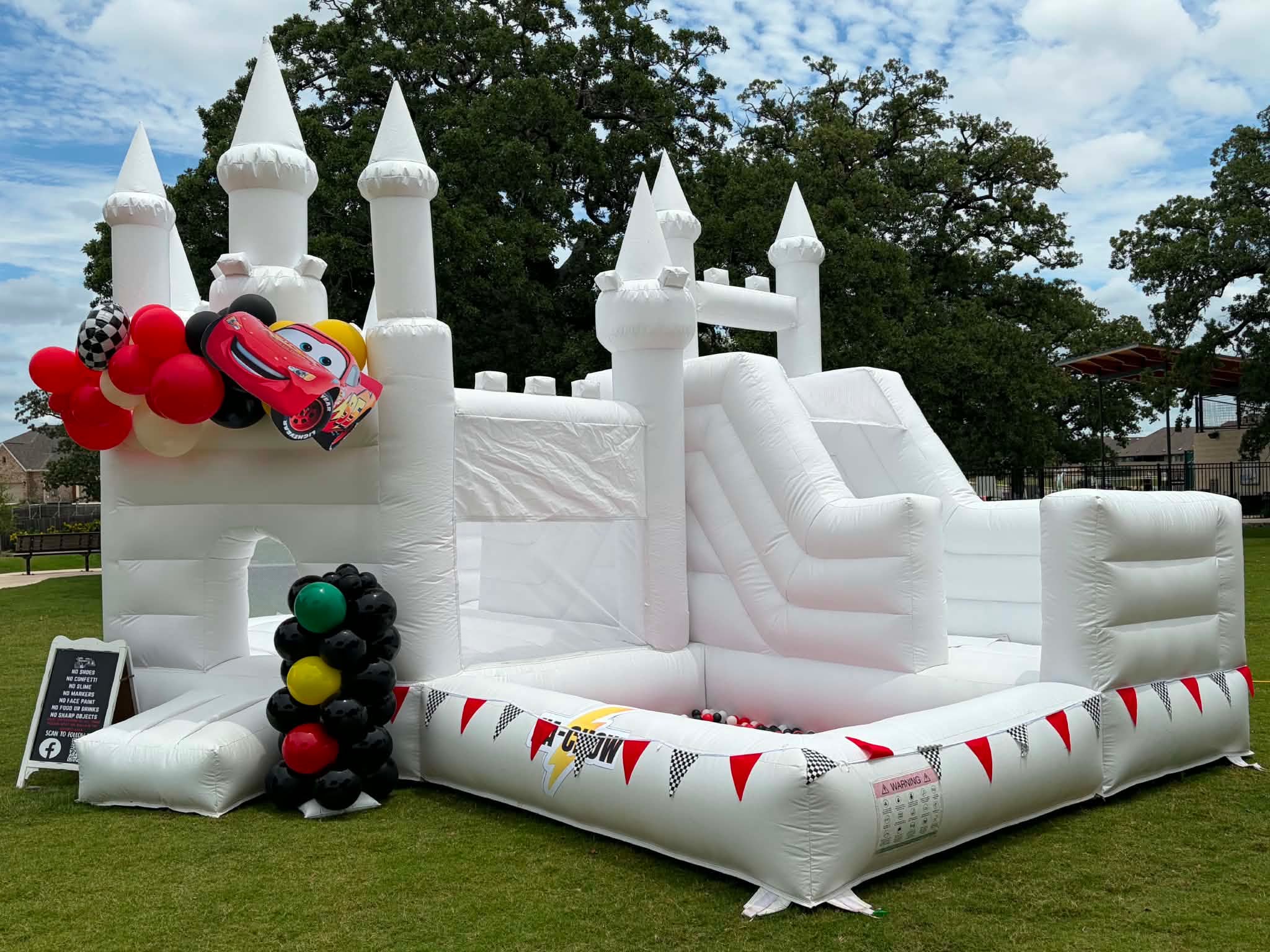 Bouncy house rental option 4